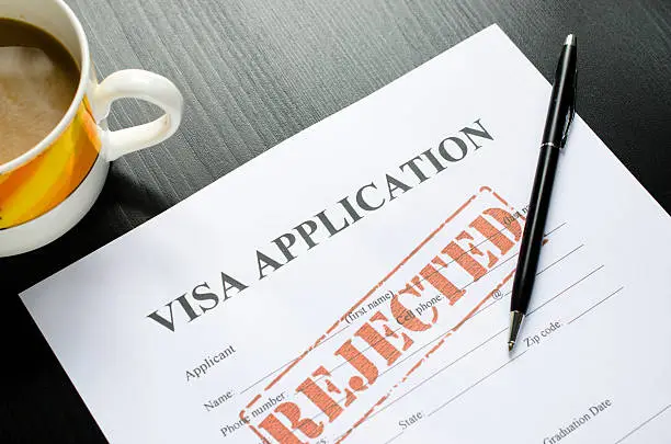 Errors in the Visa Application Form